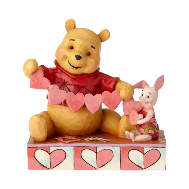 Handmade Valentines (Pooh and Piglet Figurine)