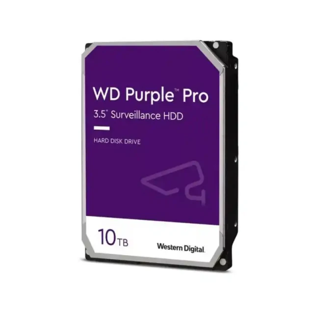 Hard disk 10TB SATA3 Western Digital 256MB  WD101PURP  Purple Pro