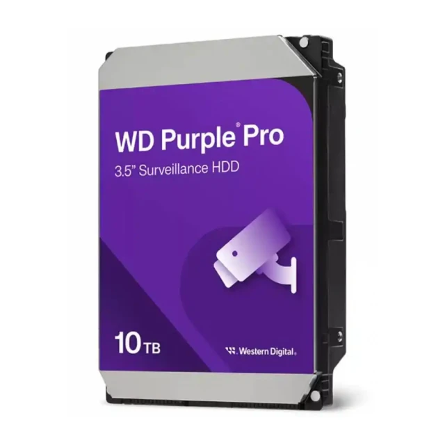 Hard disk 10TB SATA3 Western Digital 256MB  WD102PURP  Purple Pro