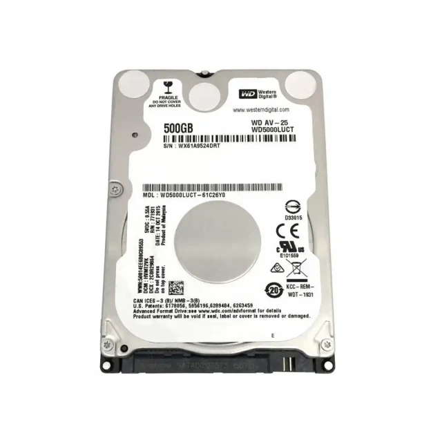 Hard disk 2.5 SATA3 Western Digital 500GB 32MB WD5000LUCT