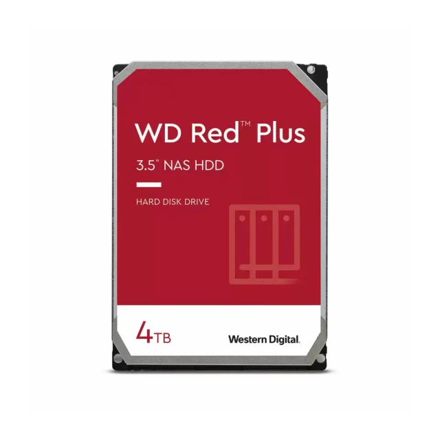 Hard disk 4TB SATA3 Western Digital  256MB WD40EFPX Red Plus