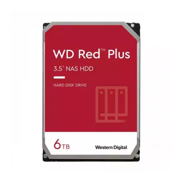 Hard disk 6TB SATA3 Western Digital Caviar 128MB WD60EFZX Red Plus