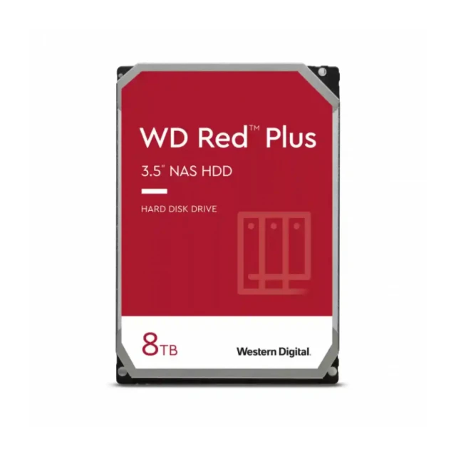 Hard disk 8TB Western Digital 256MB WD80EFPX Red Plus