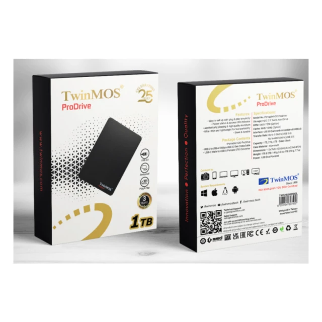 HARD DISK EKSTERNI 1TB TWINMOS USB3.0 TM1000GPD