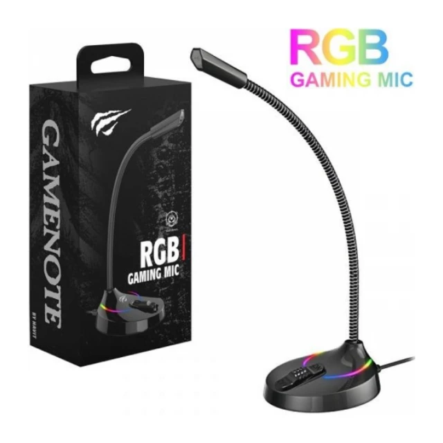 Havit Gejmerski USB Mikrofon RGB 2m GK55