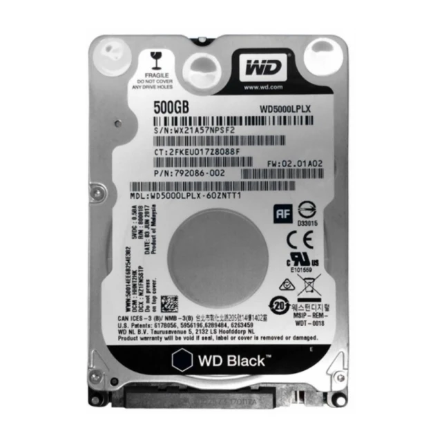 HDD 2.5 ** 500GB WD5000LPLX WD 7200RPM 32MB SATA3