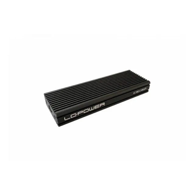 HDD SSD Rack LC Power LC-M2-C-MULTI-3  NVME / Sata M2 Enclosure for M.2 SSD  USB3.2 Gen.2x1 Type C Antracit