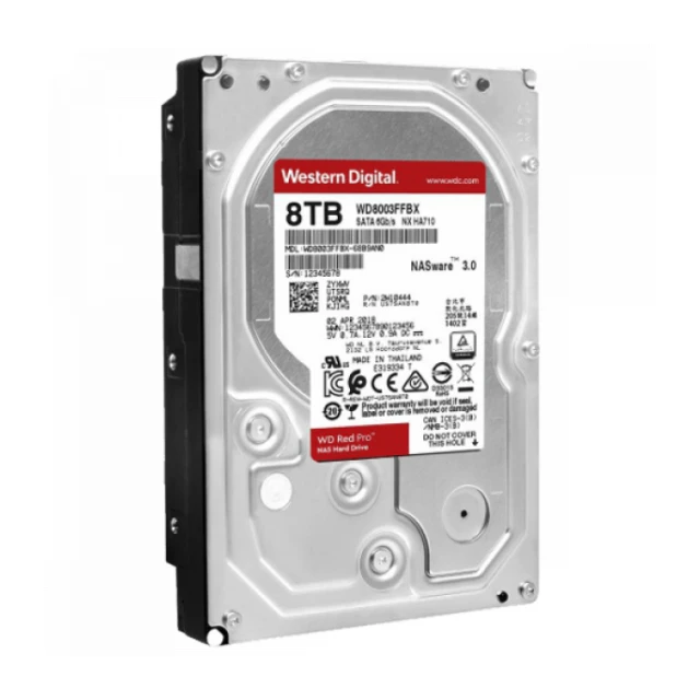 HDD WD 8TB WD8003FFBX 256MB 7200rpm Red Pro