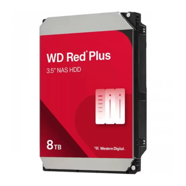 HDD WD 8TB WD80EFPX Red Plus 6540RPM 256MB