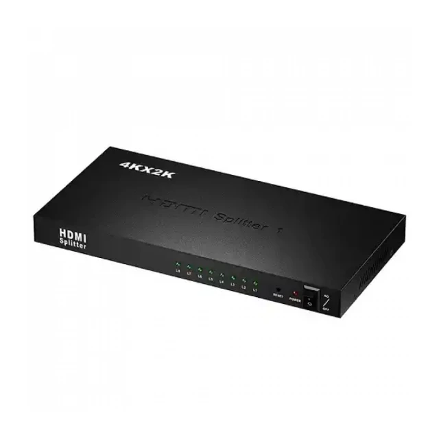 HDMI spliter 1/8 aktivni 5V/3A KT-HSP 1.8 Kettz