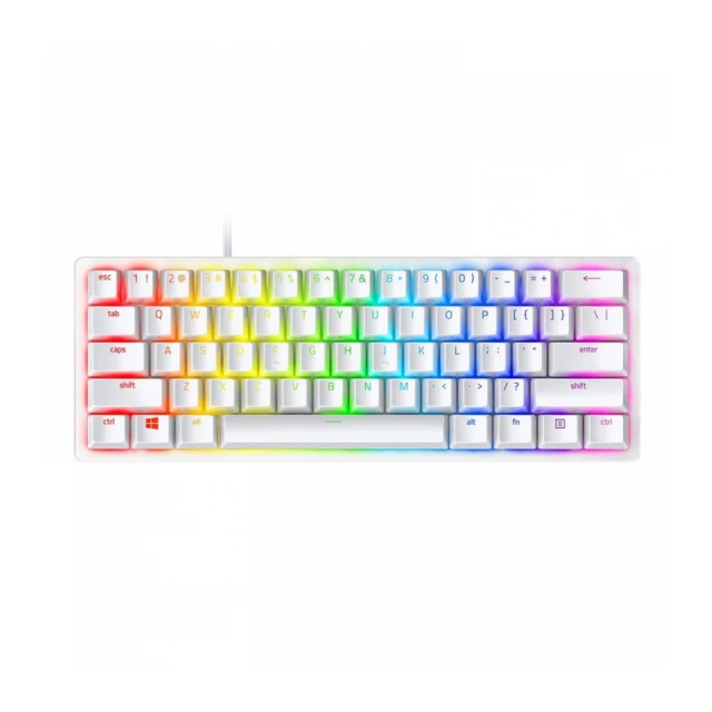 Huntsman Mini Mercury Edition 60% Opto-Gaming Keyboard (Clicky Purple Switch)