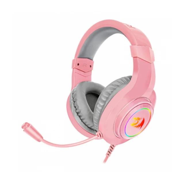 Hylas H260P RGB Gaming Headset Pink