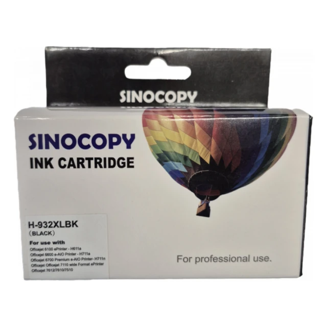 INKJET Ketridz ZA HP 932XL K Black SINO HPIJX932SC