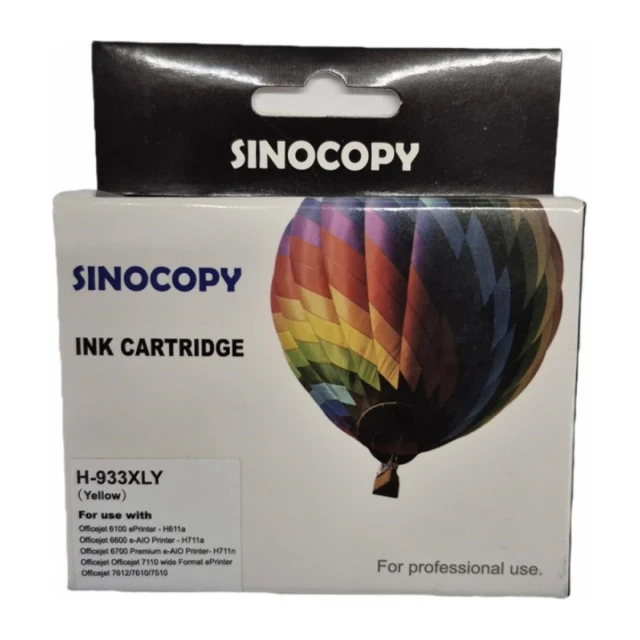 INKJET Ketridz ZA HP 933XL Y Yellow SINO HPIJXY933SC