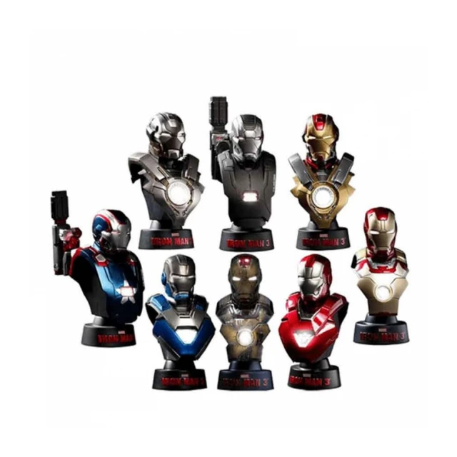 Iron Man 3 Busts 1/6 11 cm Deluxe Set Series 2 (8)