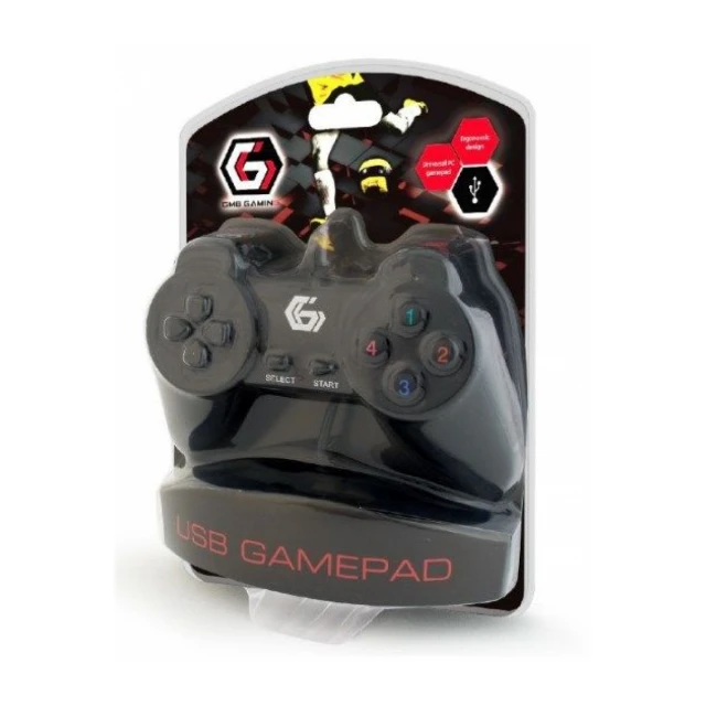 JPD-UB-01 Gembird USB 2.0 digital gamepad black (alt. JPD-Digitalpad) fo