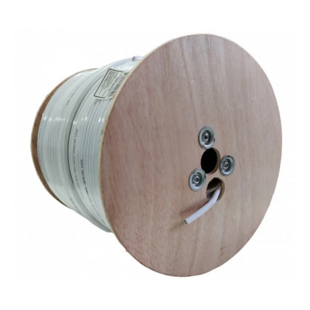 KABL-COAX-RG6/300 white (X553) koaksialni kabl RG6 bez konektora, conductivity18%,6.5mm,300m