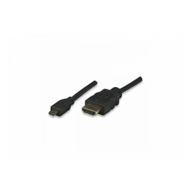 Kabl E-Green HDMI 1.4 (M) - HDMI Micro (M) 1.5m crni