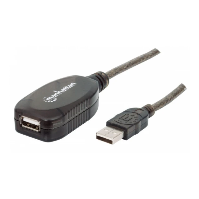 Kabl Manhattan 150248 USB-A M/F 2.0/480Mbps/produžni aktivni/10m