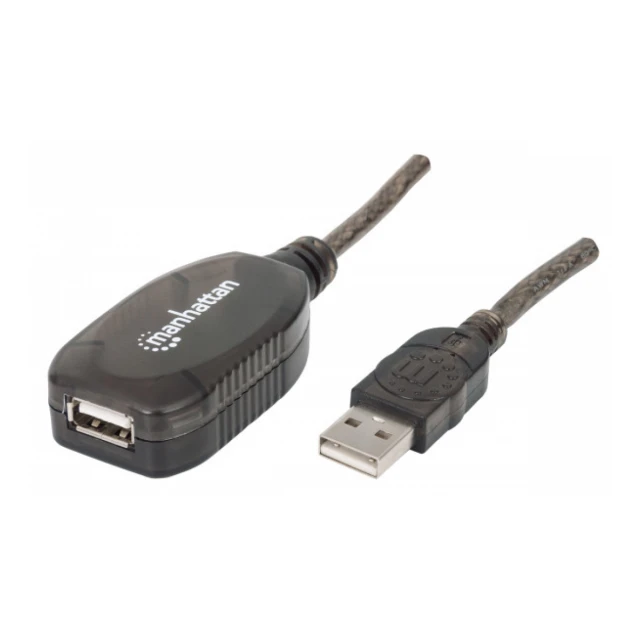 Kabl Manhattan 150958 USB-A M/F 2.0/480Mbps/produžni aktivni/20m