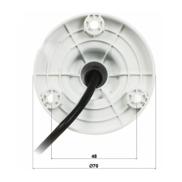 KAMERA Dahua HAC-B1A21-U-0360B  4U1 2MP BULLET IC ; COOPER SERIJA; SMART IC 30M; PLASTICNO KUCIŠTE