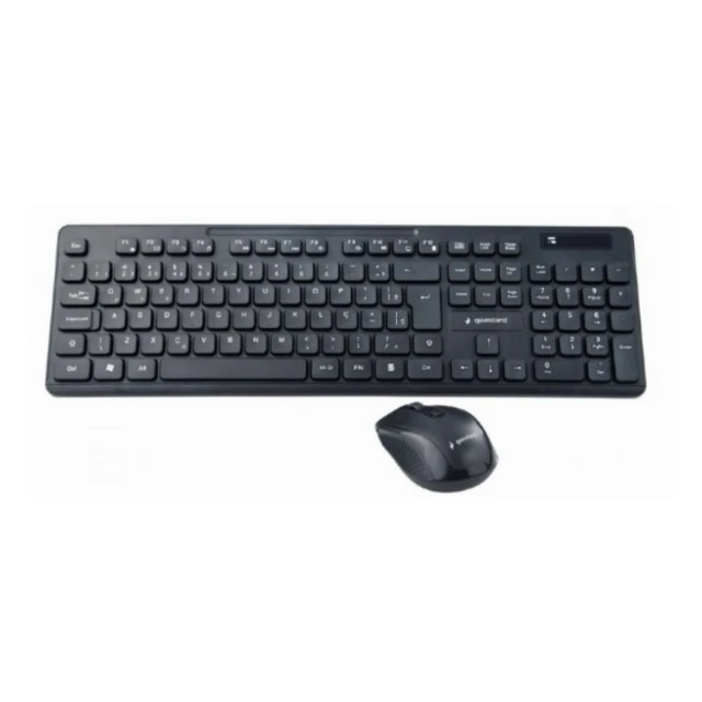 KBS-WCH-03 Gembird tastatura US + bezicni mis USB, US layout