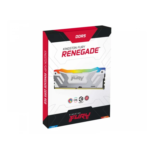 KINGSTON CUDIMM DDR5 24GB 8400MT/s KF584CU40RWA-24 FURY Renegade White RGB XMP 