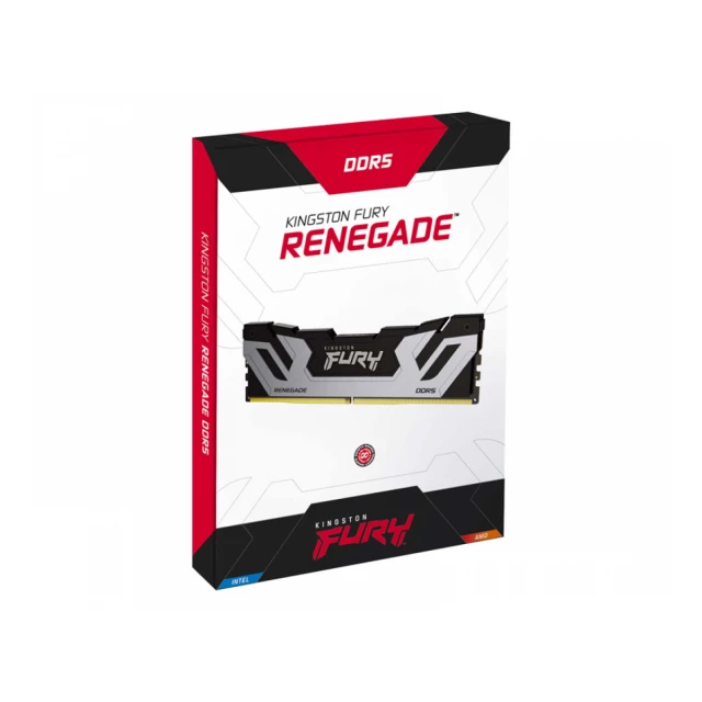 KINGSTON CUDIMM DDR5 48GB (2x24GB kit) 8400MT/s KF584CU40RSK2-48 FURY Renegade Silver XMP 