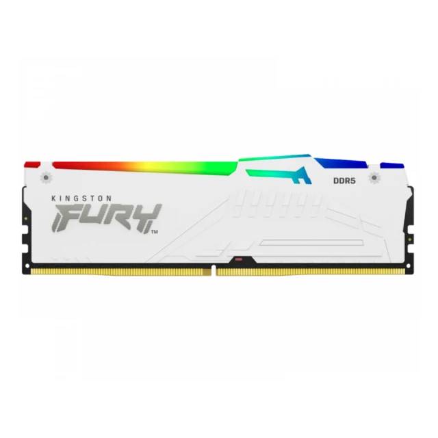 KINGSTON DIMM DDR5 16GB 6400MT/s KF564C32BWA-16 FURY Beast White RGB XMP 