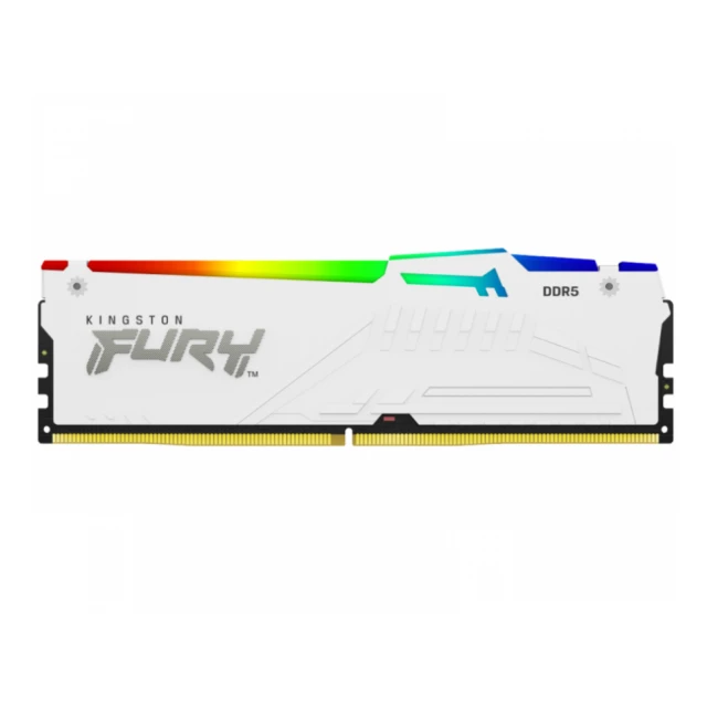 KINGSTON DIMM DDR5 32GB (2x16GB kit) 6000MT/s KF560C30BWEAK2-32 FURY Beast RGB White EXPO 