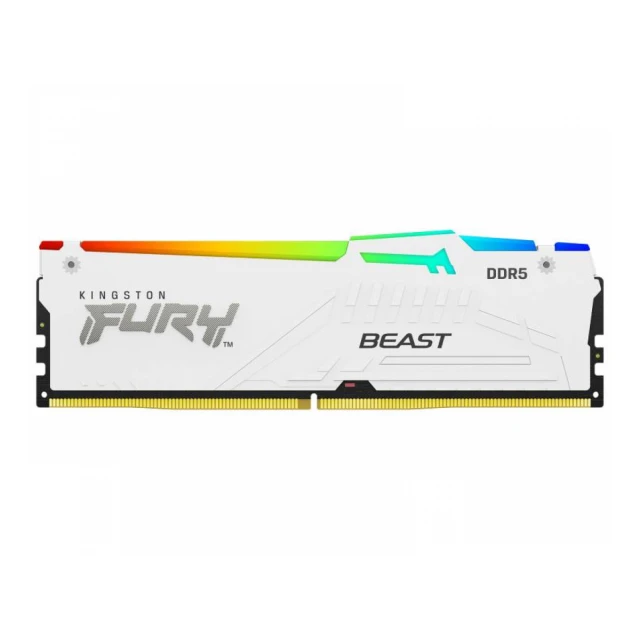 KINGSTON DIMM DDR5 32GB 5600MT/s KF556C36BWEA-32 Fury Beast RGB White Expo 