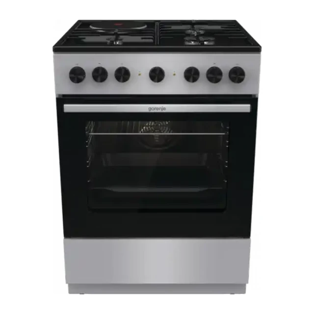Kombinovanii šporet Gorenje  GK6B41SD širina 60cm/1 strujna ringla/3x plinska ringla