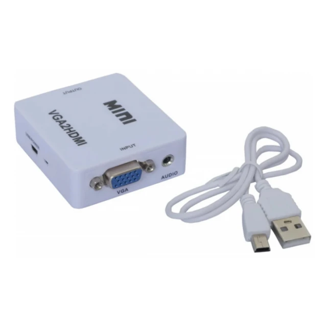 Konverter mini VGA na HDMI VGA2HDMI