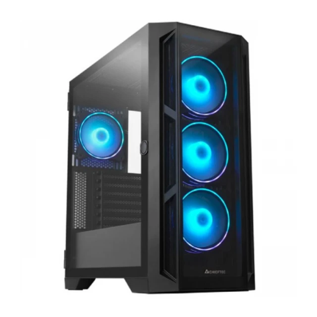 Kuciste Chieftec APEX TG ARGB Crni, EATX, GA-01B-TG-OP