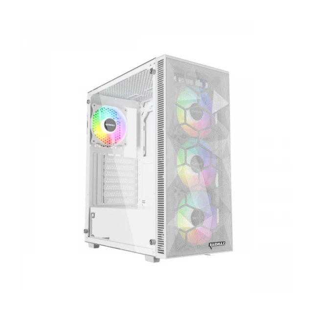 Kuciste Raidmax Talos window/White, 4x 120mm FRGB/650W/RT650RGBW