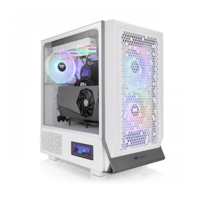 Kućište Thermaltake Ceres 300 TG ARGB Snow/Glass*1/Fan x3/CA-1Y2-00M6WN-00