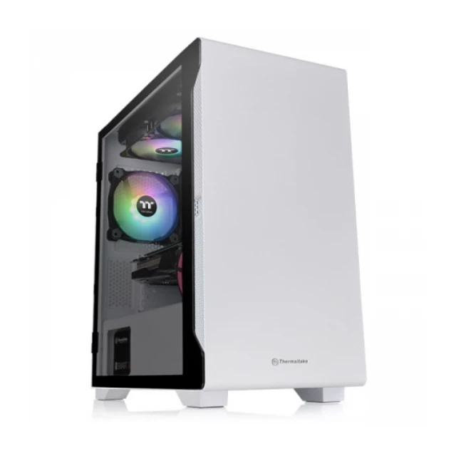 Kućište Thermaltake S100 TG Snow/White/Win/SPCC/Tempered Glass*1/120mm/bez PSU