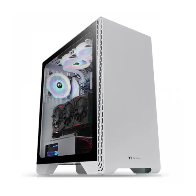 Kućište Thermaltake S300 TG Snow/Glass*1/120mm/CA-1P5-00M6WN-00/bez PSU