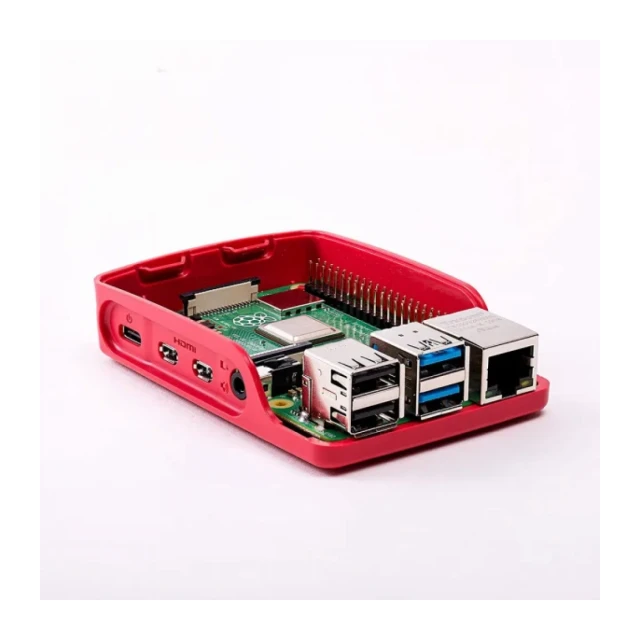 Kućište za Raspberry Pi 4 crveno belo