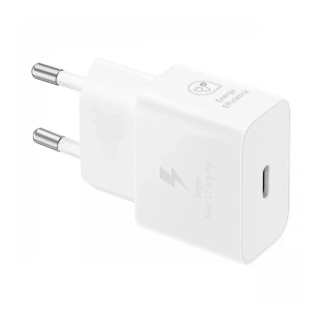 Kućni punjač Samsung EP-T2510-NWE 25W bez kabla beli