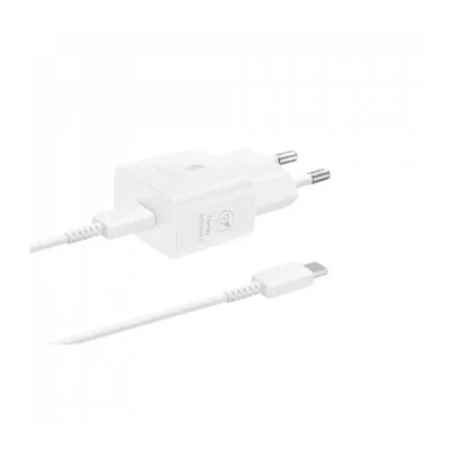 Kućni punjač Samsung EP-T2510-XWE 25W sa kablom beli
