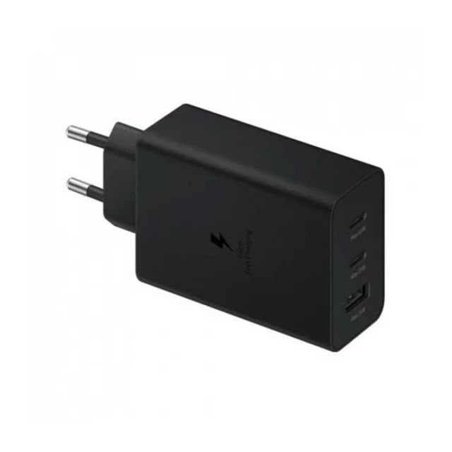 Kućni punjač Samsung EP-T6530-NBE 65W 2x USB + Type C