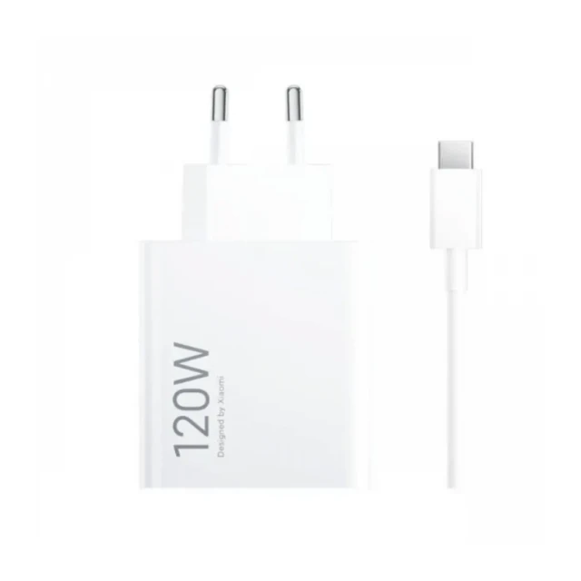 Kućni punjač Xiaomi 120W HyperCharge Combo (Type A-Type C) sa kablom