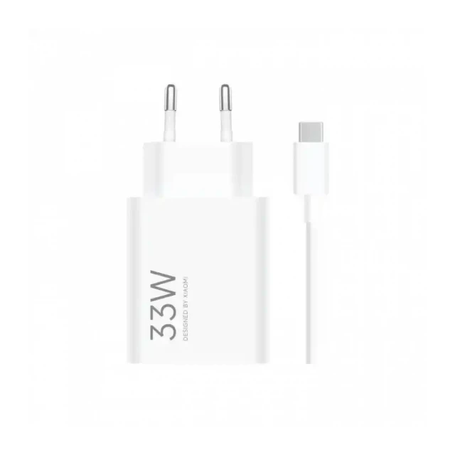 Kućni punjač Xiaomi 33W Charging Combo (Type-A+Type-C) sa kablom