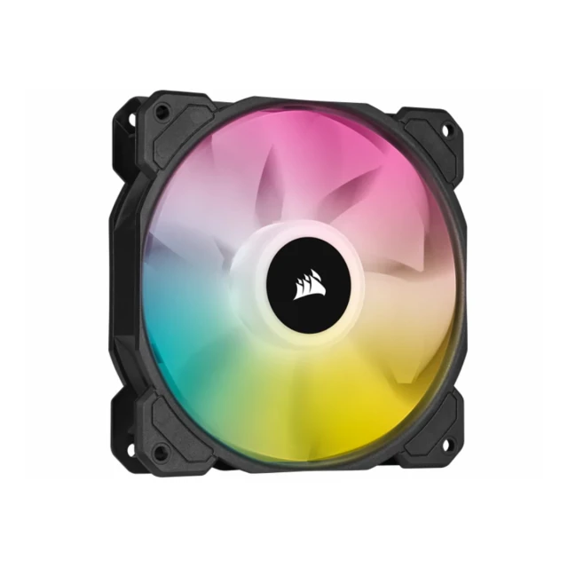 Kuler za PC CORSAIR iCUE SP120 RGB ELITE Performanc/12 cm ventilator/RGB/crna