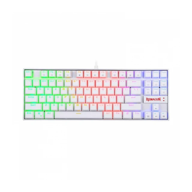 Kumara K552-RGB Mechanical Gaming Keyboard White - Red Switch