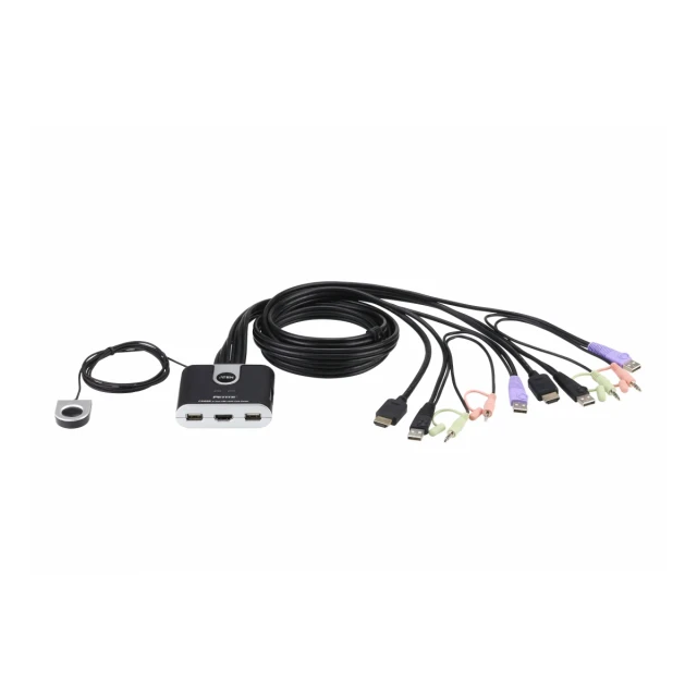 KVM Switch Aten CS692 2-Port USB/3xHDMI/6xUSB/3xAudio