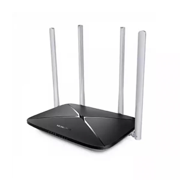 LAN Router Mercusys AC12 v3, 4 x 5dbi WiFi5 AC1200 Dual Band Wireless (71015)
