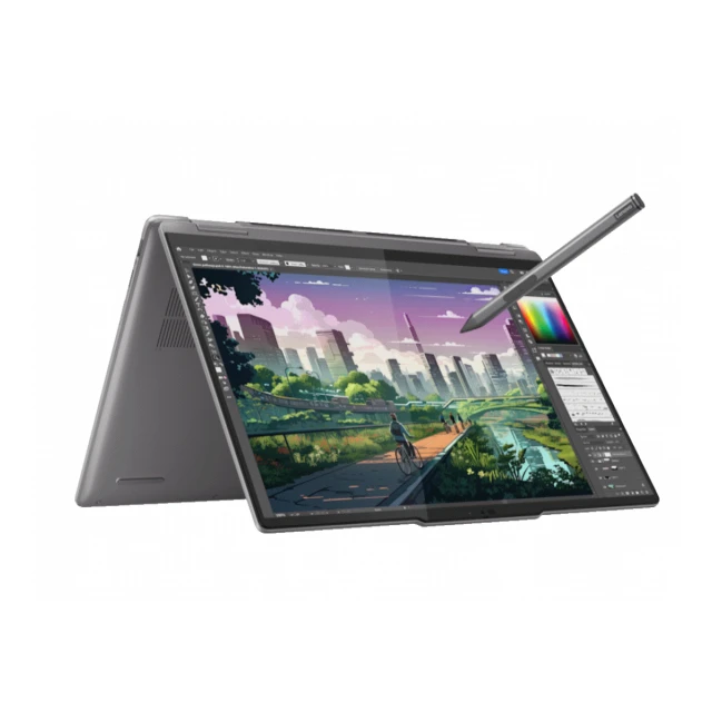 Laptop LENOVO Yoga 7 2in1 14AHP9 DOS/14" WUXGA OLED/Ryzen 7-8840HS/16GB/1TB/backlit SRB/siva