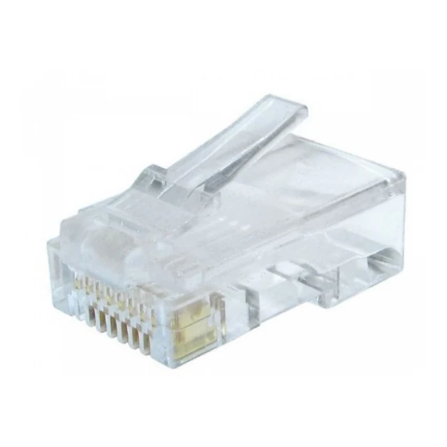 LC-8P8C-002/10 Gembird CAT6 Modular plug 8P8C 30u gold plated RJ45, 10 u pak /CENA PO PAKOVANJU